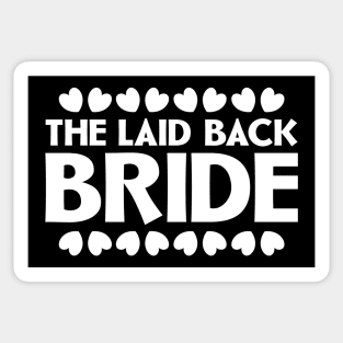 The Laid Back Bride Sticker